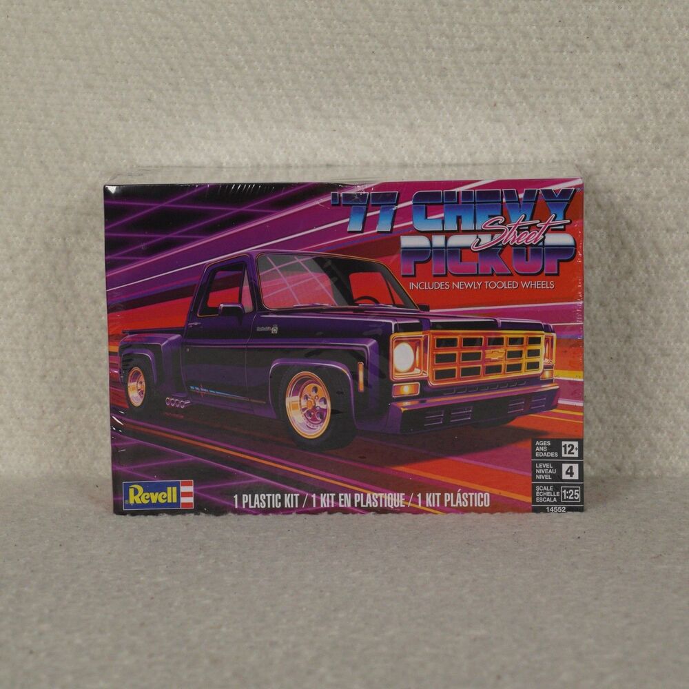 Revell '77 Chevy Street Pickup Plastic Model Kit 14552 Truck 2024 Sealed